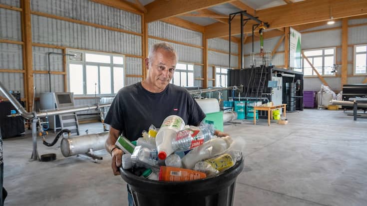 Claude Etique, producteur de biogaz à Bure (JU)