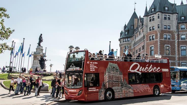 Tourisme au Québec, visite du château Frontenac