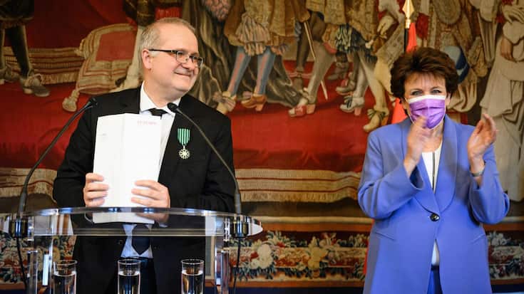 Richard Werly, journaliste correspondant permanent à Paris du quotidien suisse le Temps