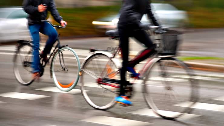 Règles de circulation routière pour les vélos