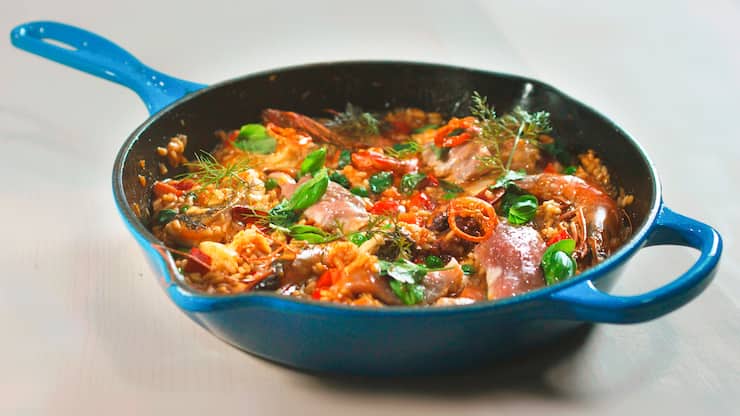 La paella d’Andreas Caminada