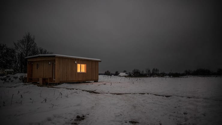 Maisonnettes en bois pour les sans-abris de la commune ukrainienne d’Ivankiv