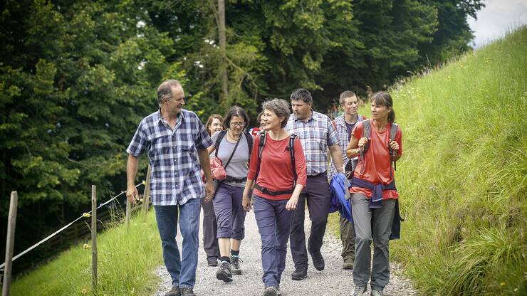 avec Anton AmbÃ¼hl prÃ©sident de la commune de Sigriswi