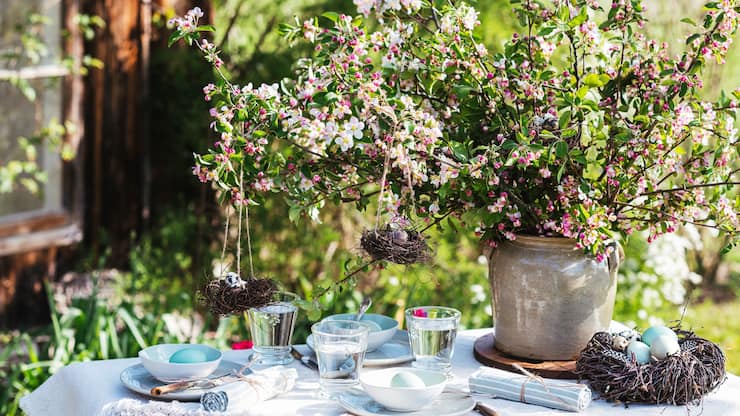 Décoration de Pâques.