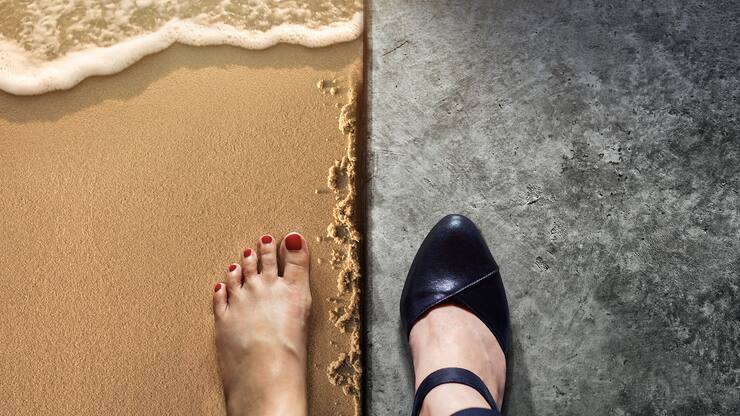 Prendre des vacances en tant que salarié