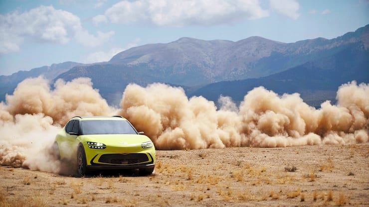 Hyundai et la voiture électrique Genesis GV60