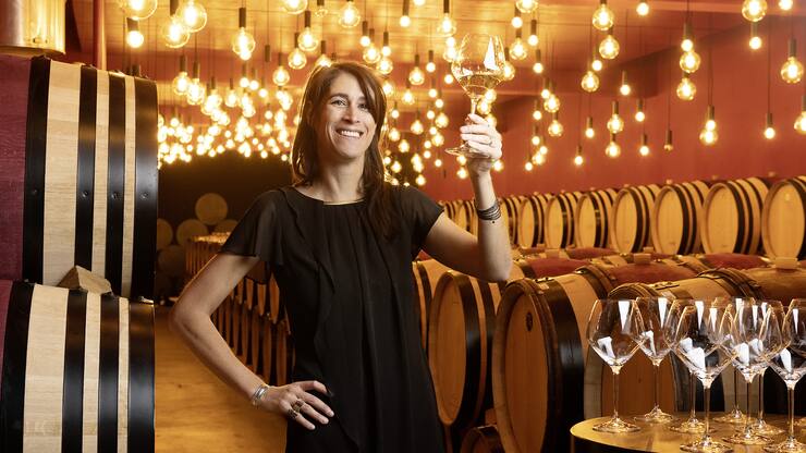 L'oenologue Marie Linder