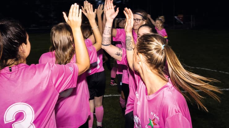 Championnat de football dans les villages de montagne du Haut-Valais