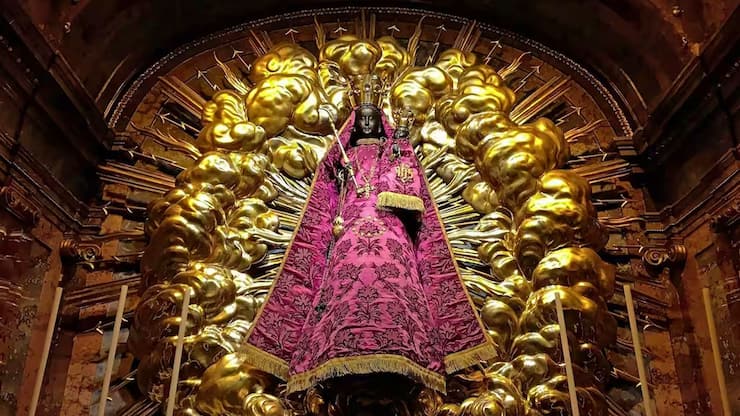 Vierge noire au monastère d’Einsiedeln