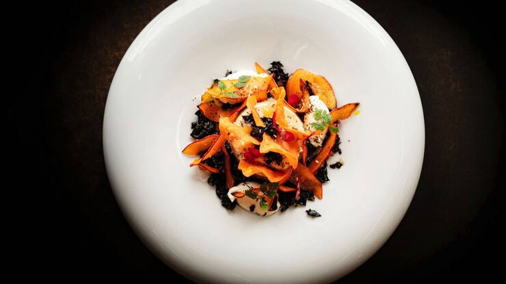 Panna cotta de butternut