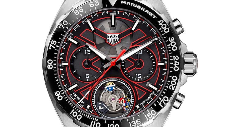 TAG Heuer Formula 1 × Mario Kart Chronographe Tourbillon