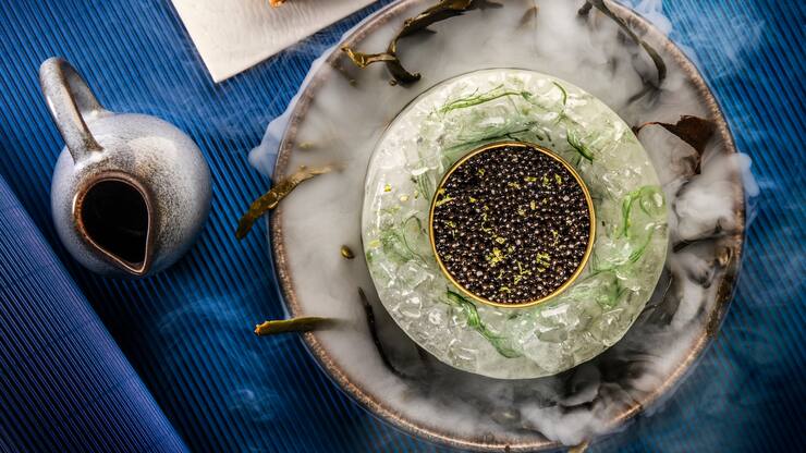 Tourteau des côtes bretonnes parfumé au curry