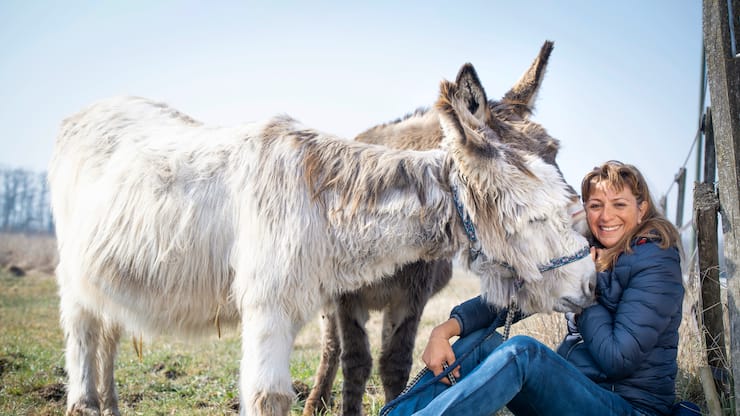 Anouk Thibeaud, directrice du refuge de Darwyn.