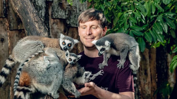 Tobias Blaha, directeur du Bioparc