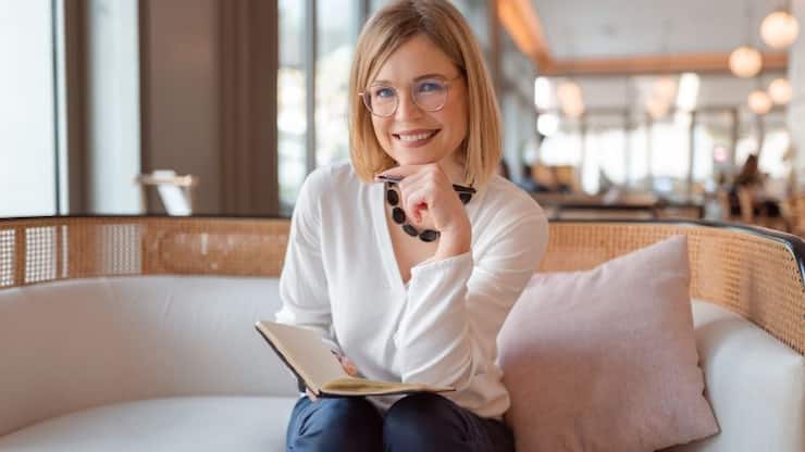 La blogueuse spécialisée en investissement Aysha van de Paer