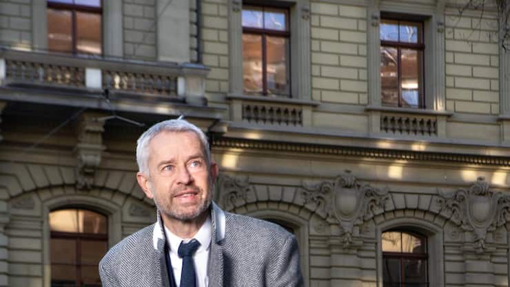 BERNE  - 07.01.2021 - Nicolas Bideau,  directeur de PrÃ©sence Suisse. Photo Â© BÃ©atrice DevÃ¨nes