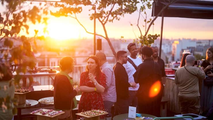 Le toit de l’hôtel Paradiso MK2 Nation, à Paris, écrin du cocktail de Zep