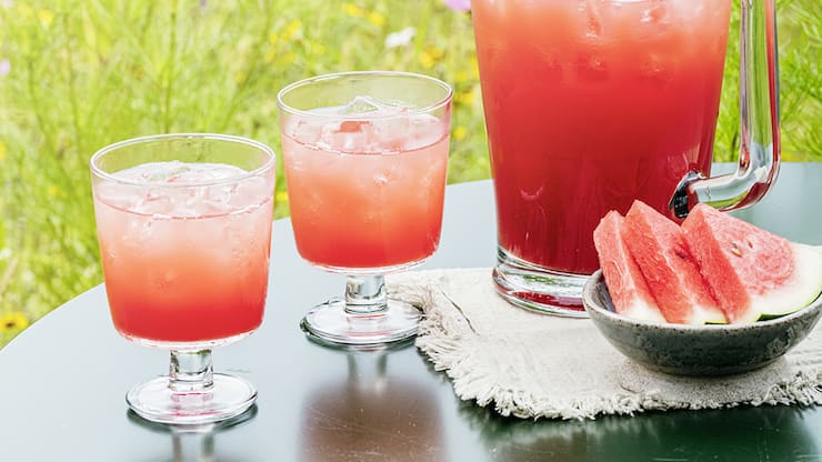 Agua Fresca à la pastèque