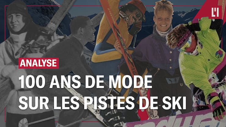 Un siècle de mode sur les pistes de ski