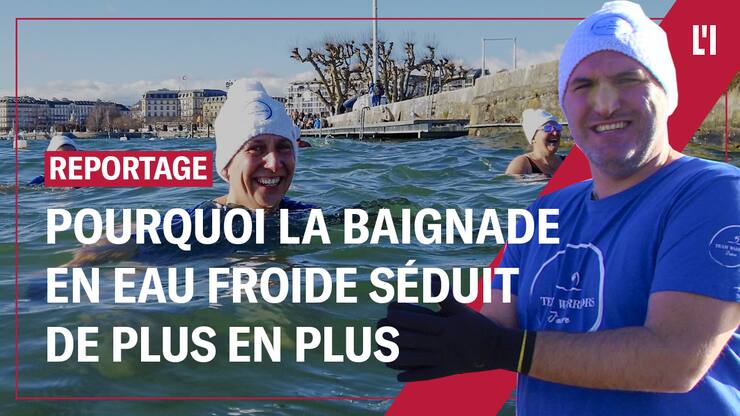 Baignade en eau froide avec la Team Warriors de Genève