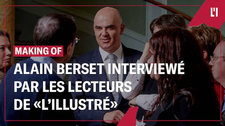Alain Berset interviewé par les lecteurs de «L’illustré»