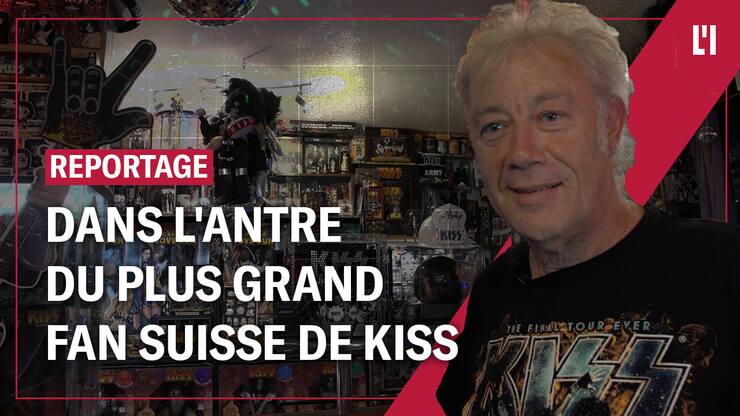 Dans l'antre du plus grand fan suisse de Kiss