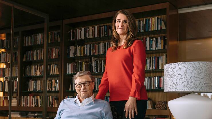 Bill and Melinda Gates à Kirkland (Washington) en février 2018.