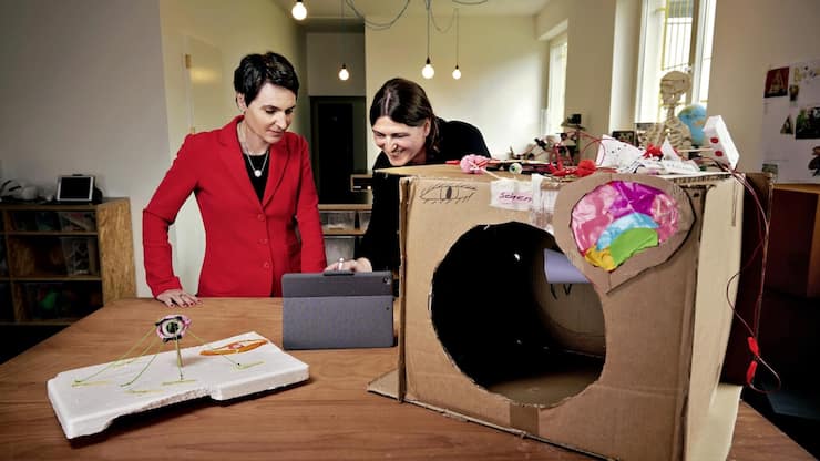 Pascale Vonmont, Gebert Ruef Stiftung, Digital Valley, Edu Lab, Basel, 2021, Fotos Geri Born