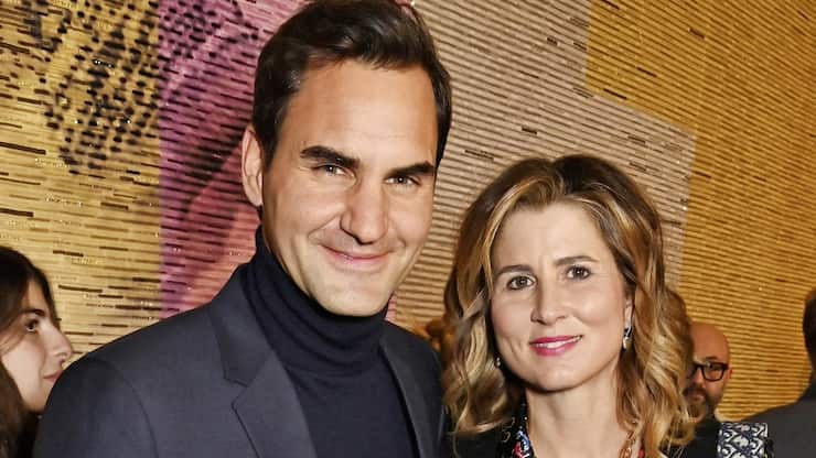 Roger et Mirka Federer