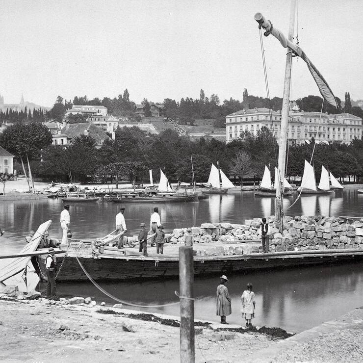 Quai d'Ouchy 1890