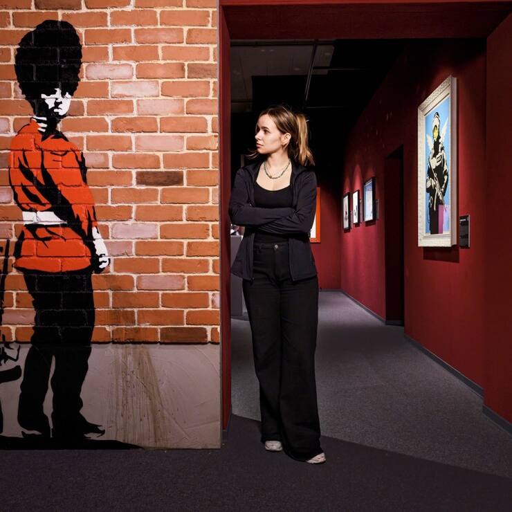 L'exposition «The Mystery of Banksy»