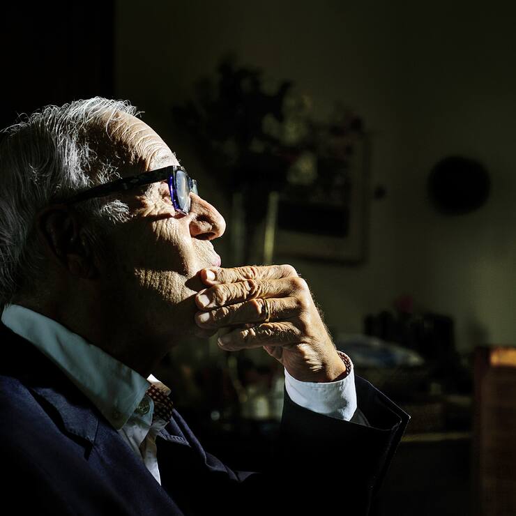 Jean Ziegler, portrait primé par le Swiss Press Photo