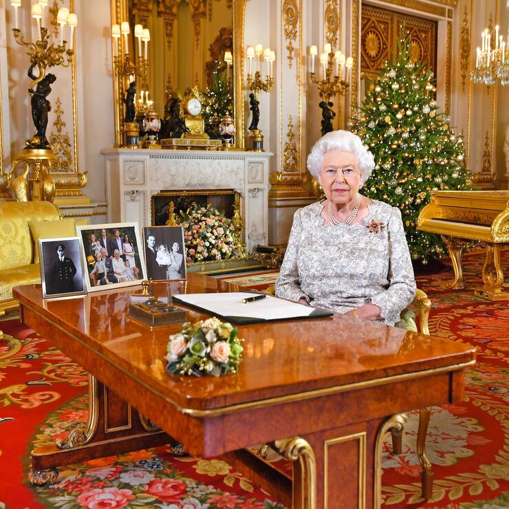 La Reine Elisabeth à Buckingham Palace