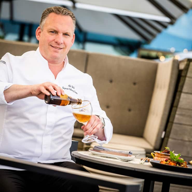 Mike Wehrle kocht im BA 1/4rgenstock Ressort 2023