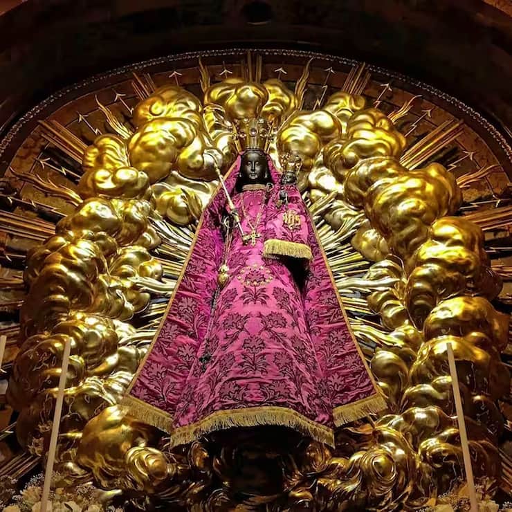 Vierge noire au monastère d’Einsiedeln