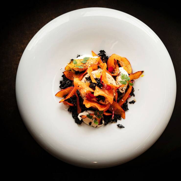 Panna cotta de butternut