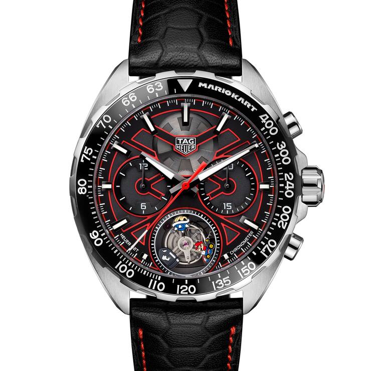 TAG Heuer Formula 1 × Mario Kart Chronographe Tourbillon