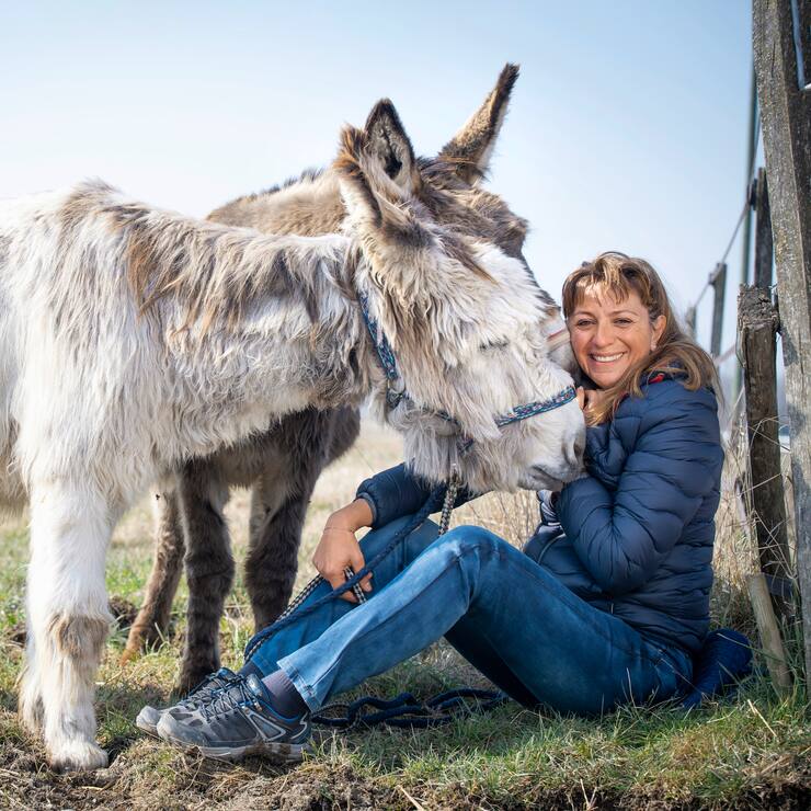 Anouk Thibeaud, directrice du refuge de Darwyn.
