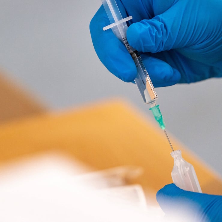 Seringue de vaccination
