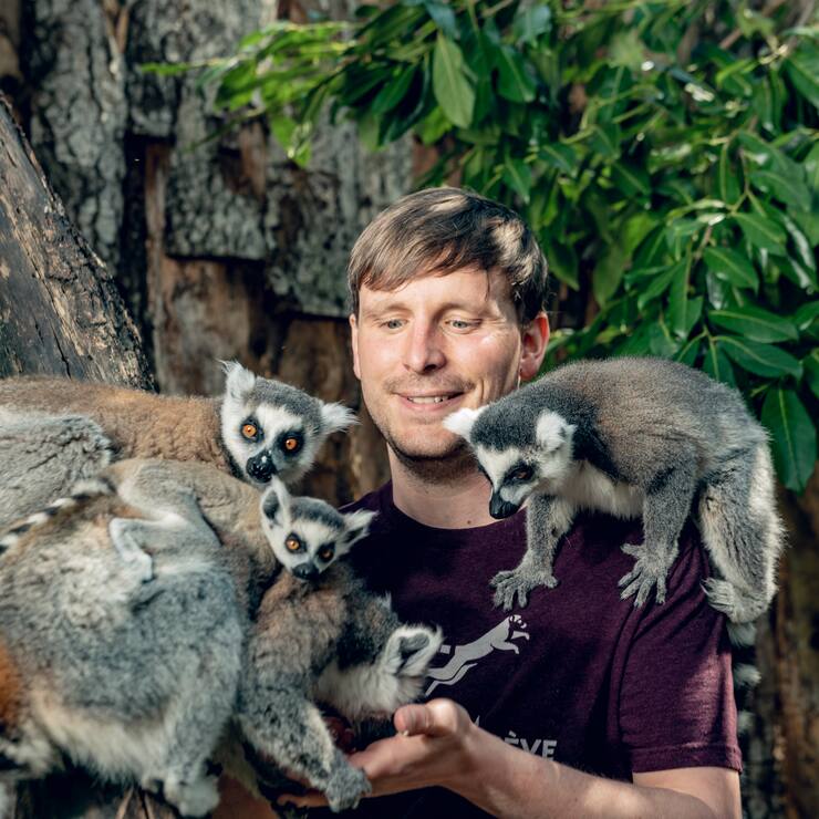Tobias Blaha, directeur du Bioparc