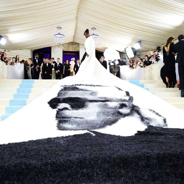 L’acteur Jeremy Pope au Met Gala 2023