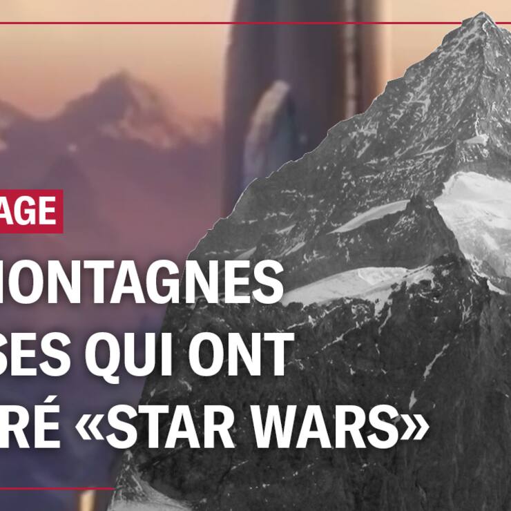 Les montagnes suisses qui ont inspiré «Star Wars»
