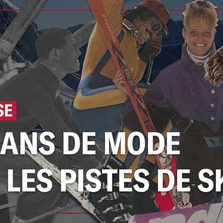 Un siècle de mode sur les pistes de ski