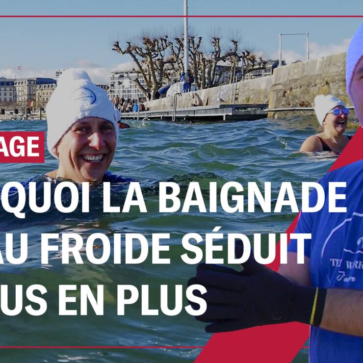 Baignade en eau froide avec la Team Warriors de Genève