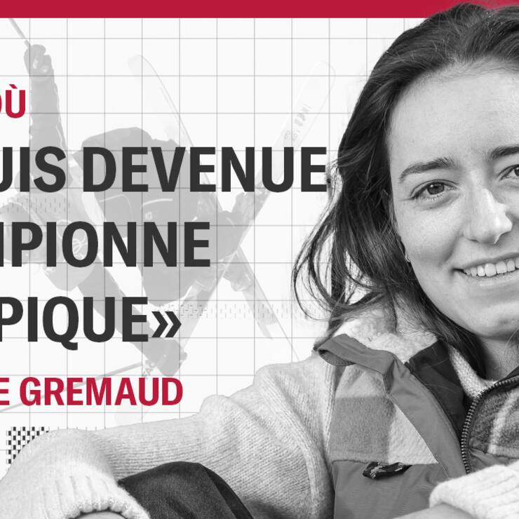 Mathilde Gremaud raconte son sacre olympique en slopestyle.