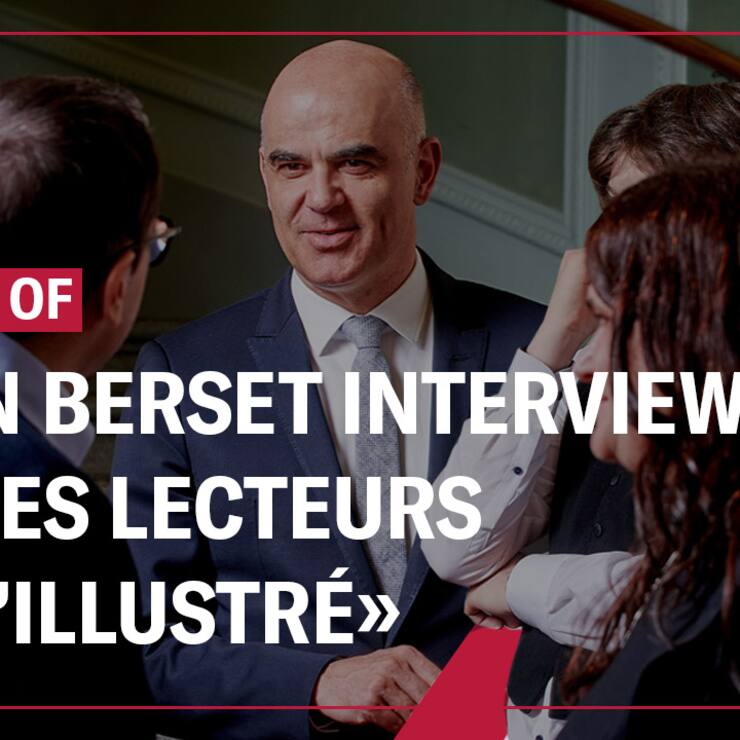 Alain Berset interviewé par les lecteurs de «L’illustré»