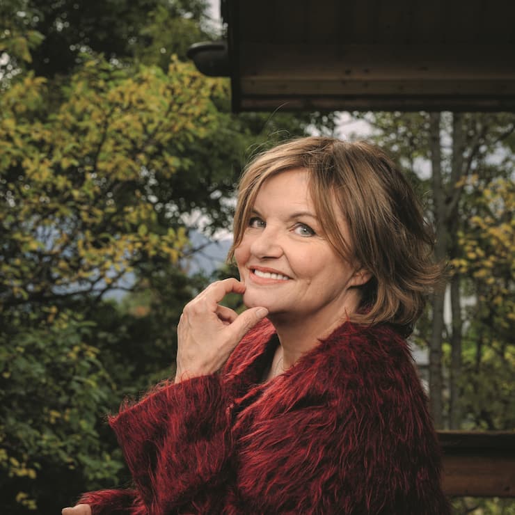 La chanteuse Diane Tell