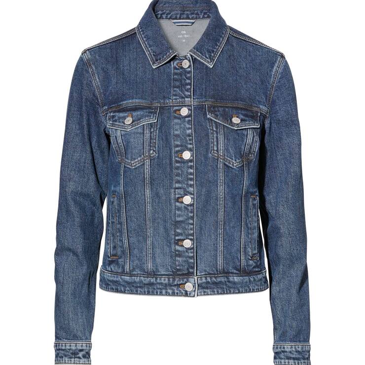 veste en jean coupe  décontractée, 39 fr. 95