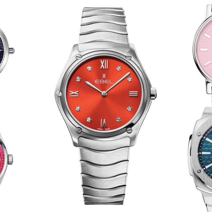 La couleur est «de rigueur» dans l'univers des montres