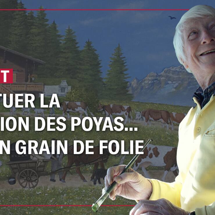 Willy Läng perpétue la tradition des poyas avec imagination
